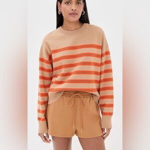 LE Bop Stripe Boxy Pullover